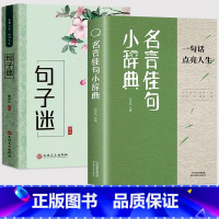 [全套2册]句子迷+名言佳句小辞典 [正版]名言佳句小辞典 感悟人生语录大全人生感悟初中生高中生名言佳句电子版经典语录励