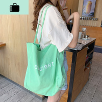ins大容量帆布袋女韩国ulzzang日系小清新学生原宿单肩手提斜挎包NEW LAKE女士单肩包
