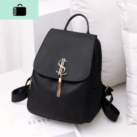 牛津布尼龙ins超火双肩包女2019新款时尚百搭防盗大容量旅行背包NEW LAKE