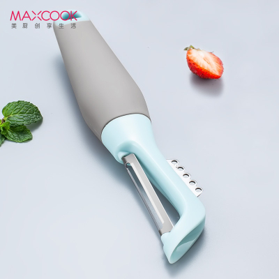 美厨(maxcook)削皮器削皮刀瓜刨 不锈钢刨刀刮皮刀蔬菜水果刀 MCPJ578