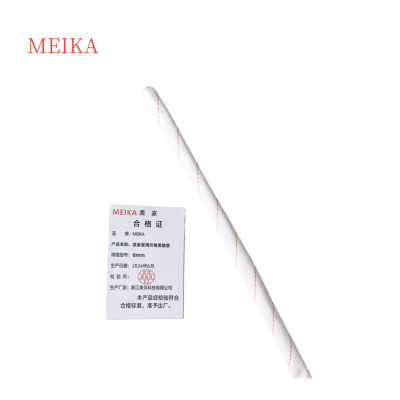 MEIKA 美家玻璃纤维黄腊管8mm 1米/根