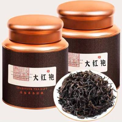 新茶武夷岩茶大红袍浓香型高档特级送礼武夷山肉桂茶叶400克