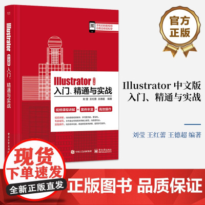 店 Illustrator 中文版入门 精通与实战 线与曲线的绘制工具讲解书籍 几何图形的绘制介绍书 刘莹 等