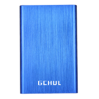 杰储(GCHUL) T1000 2T USB3.0 2.5英寸 磨砂蓝色 移动存储硬盘 (计价单位:个) 磨砂蓝色