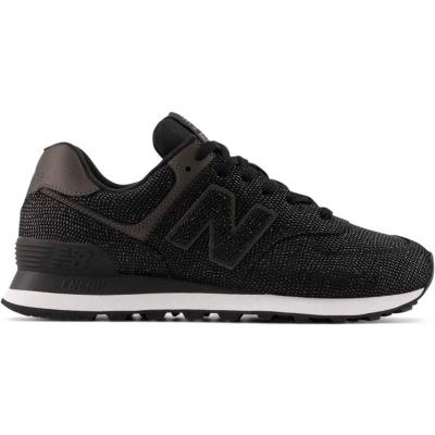 New Balance 女款复古跑鞋系列皮革拼接减震休闲运动鞋