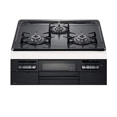 日本原装进口 NORITZ 能率 嵌入式燃气灶烤箱灶 METAL系列三眼灶 N3WT5RWTQ1-13A天然气60cm