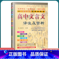 语文 高中通用 [正版]2023新版高中文言文译注及赏析文言文完全解读全解一本通全集人教版语文必修选择性必修高一二三高考