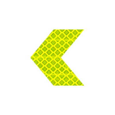 好企来 反光标识 AQ-0151 箭头帖 绿 7cm 每片