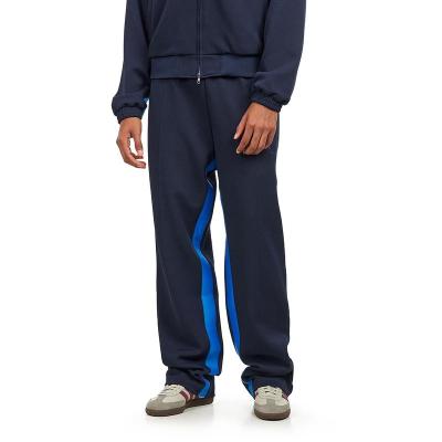 阿迪达斯(adidas)运动长裤男休闲宽松弹力腰运动裤拼色侧条纹潮流