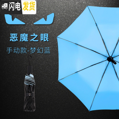 三维工匠雨伞女网红森系晴雨两用男复古简约大号手动s遮阳防晒自动太阳伞