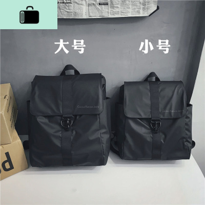 双肩包男韩版百搭潮牌时尚潮流ins背包女大容量旅行包学生书包NEW LAKE