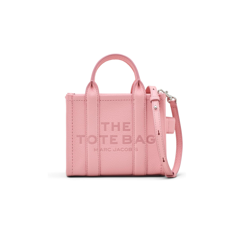 MARC JACOBS轻奢皮革字母印花包时尚复古百塔送女友礼物手提单肩斜挎托特女包