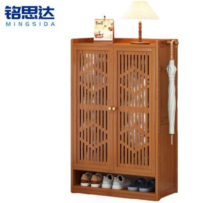 铭思达鞋柜双门8层个