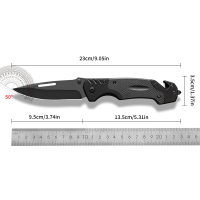 折叠刀户外功能不锈钢小刀随身折刀水果刀无锁扣小刀野营7163