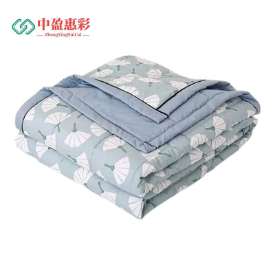 中盈惠彩包边夏凉被XLB1 150*200cm(颜色随机发货) 1条