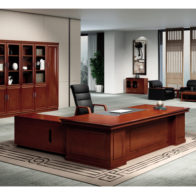 沃灏办公桌老板桌办公台局级处级大班台中班台油漆桌书桌