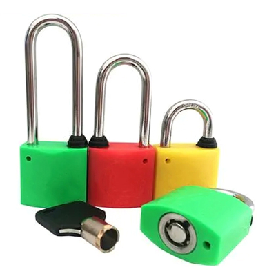 中电鼎润 ZD-20F 20mm*20mm 单通开塑钢挂锁 (计价单位:个)蓝色