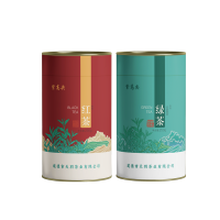 紫高尖红茶绿茶特级500g礼袋套