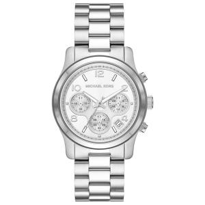 Michael Kors迈克科尔斯手表女计时器日历石英圆形380mm Silver