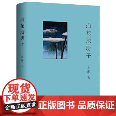 插花地册子 止庵 北京十月文艺出版社 正版书籍