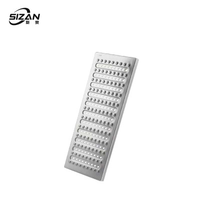 斯赞 防滑防鼠201不锈钢地沟盖板 580*400*厚1.5mm 块