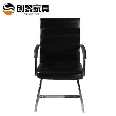 汐岩办公家具 职员会议办公椅电脑椅 无轮可旋转会议椅接待椅 071