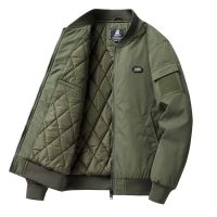 JPDUN新款冬季男士休闲夹克加棉服防风多袋大码男装