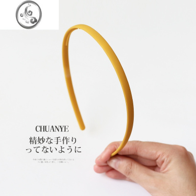 JiMi发箍女简约清新磨砂束发头箍日韩洗脸压发外出发卡少女网红头饰