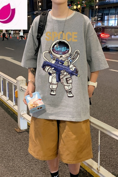 七斓夏季男孩潮流短袖t恤12岁大童14初中学生半袖15青少年16夏装