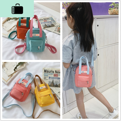 儿童斜挎包时尚小包潮可爱男女童单肩手提包百搭小学生女孩帆布包NEW LAKE