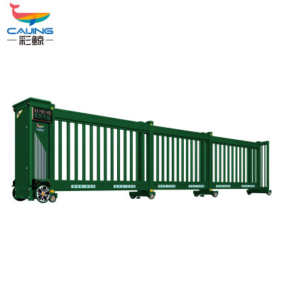 彩鲸(CAIJING)CJ-XFM8600智能电动悬浮门平移门工厂单位电动大门