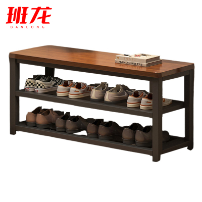 班龙鞋架换鞋凳100*30*45cm张