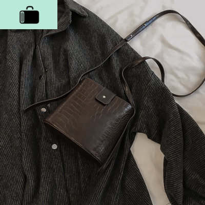 2020新款潮斜挎学生ins单肩大容量百搭韩版水桶高级感洋气包包女NEW LAKE女斜挎包