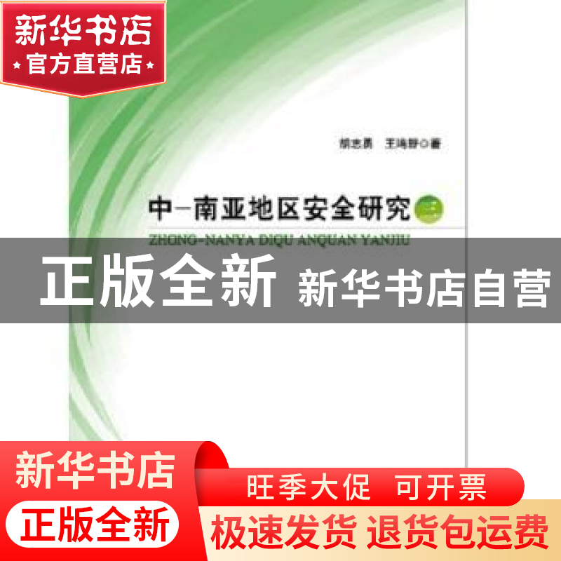 正版 中-南亚地区安全研究(三) 胡志勇,王鸣野 知识产权出版社 9