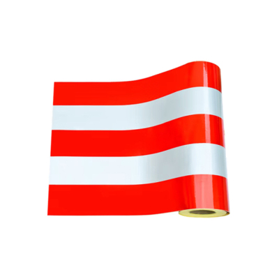 电杆警示反光贴 红白相间 1000*400mm