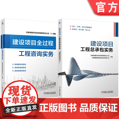 套装 建设项目全过程工程咨询实务+建设项目工程总承包实务(共2册) 项目建设全过程咨询 项目工程咨询实务 工程总包
