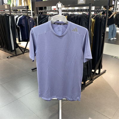 adidas/阿迪达斯短袖男 新款运动服跑步训练透气T恤 HZ7277 D