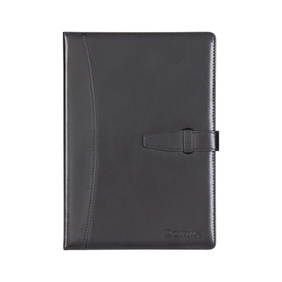 齐心 C5808 皮面笔记本 25K 114张 黑 1本