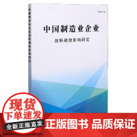 中国制造业企业创新绩效影响研究