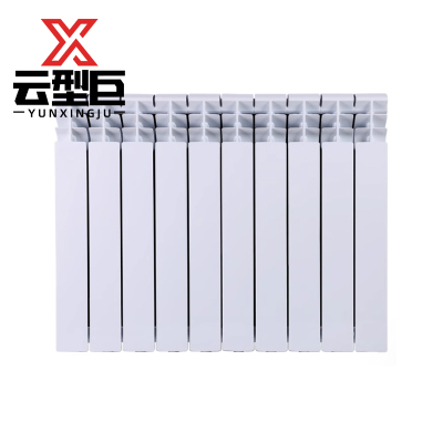 云型巨 双金属压铸铝暖气片 集中供暖壁挂炉 80*96mm中心距500mm 单位: 柱