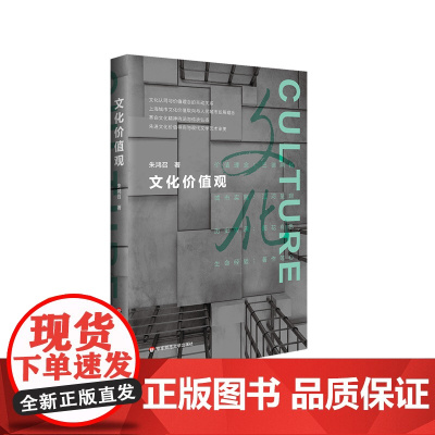 文化价值观 精装 朱鸿召 文化认同 价值理念 华东师范大学出版社