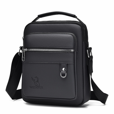 新款休闲大容量高级感斜挎包男包复古男士户外手提单肩包包包防水