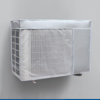 幸福派 空调外机罩套防雨防晒室外挡雨格力挂式防尘罩防护保护罩空调外机保护套罩 开机不取1.5P(80*26*57cm)