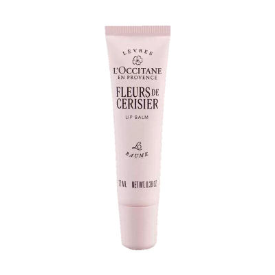 L'OCCITANE欧舒丹甜蜜樱花护唇膏12ml滋润护唇膏全新樱花保湿留香