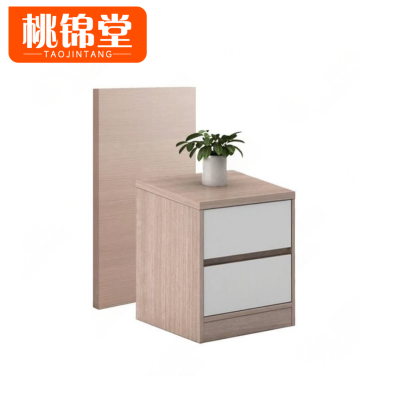 桃锦堂 床头柜(含背板)500mm套