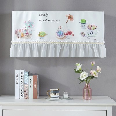 家柏饰(CORATED)空调罩挂机防尘罩北欧开机不取挂式空调套 可爱多肉 1P~1.5P[空调长度83-88cm适用]