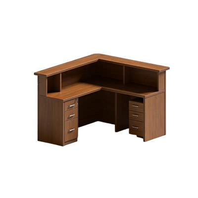 晨以橙 接待台 3000*1900*1100 套