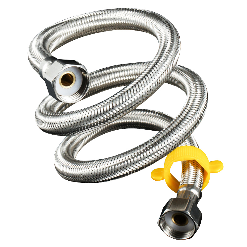 DERUIMAN 304不锈钢编织软管水龙头上水管热水器连接软管