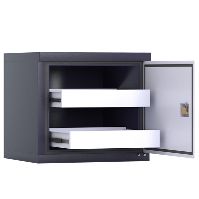 初嘉(CJ)防磁柜信息安全柜音像档案防磁储存柜CD光盘柜磁盘柜U盘柜 2抽