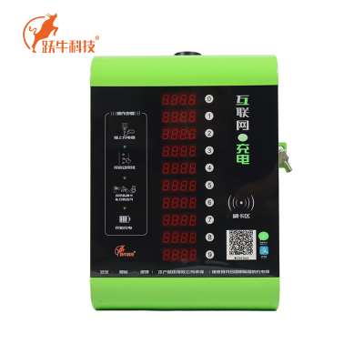 跃牛科技 智能电瓶车自行车充电桩 Y-N017 10路免费直充(含安装) 套